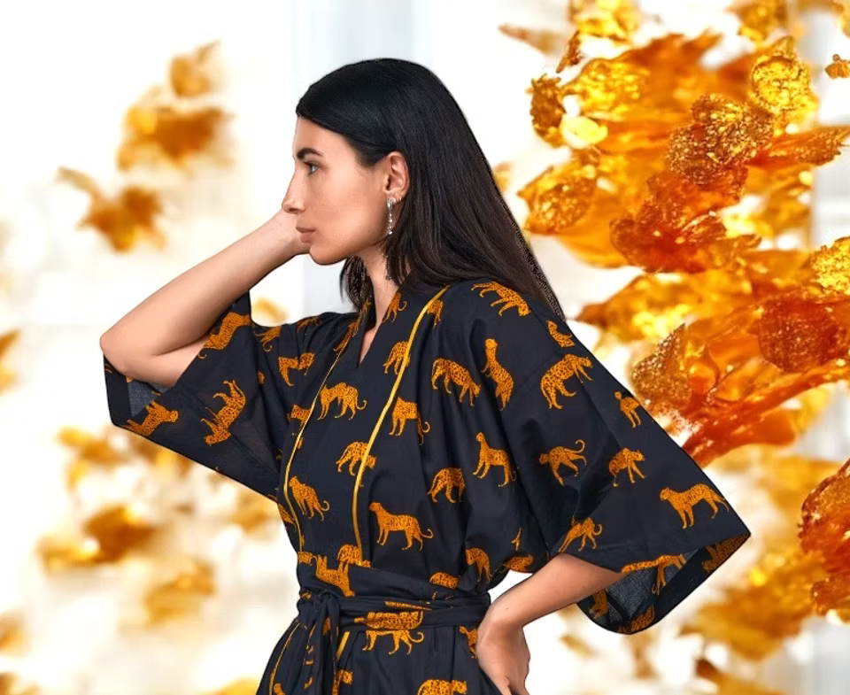 Robin - Wrap Kimono