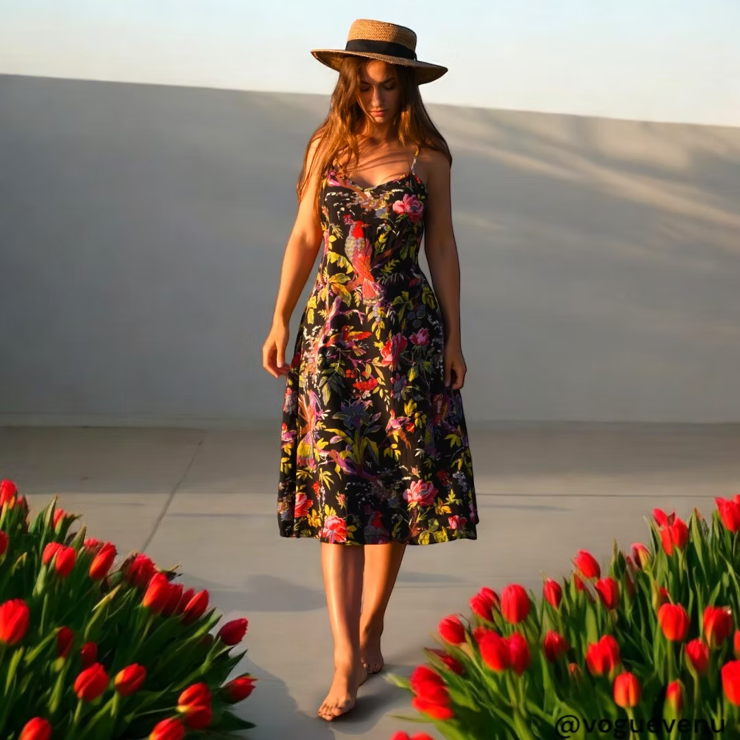 Bey - Midi Length Dress