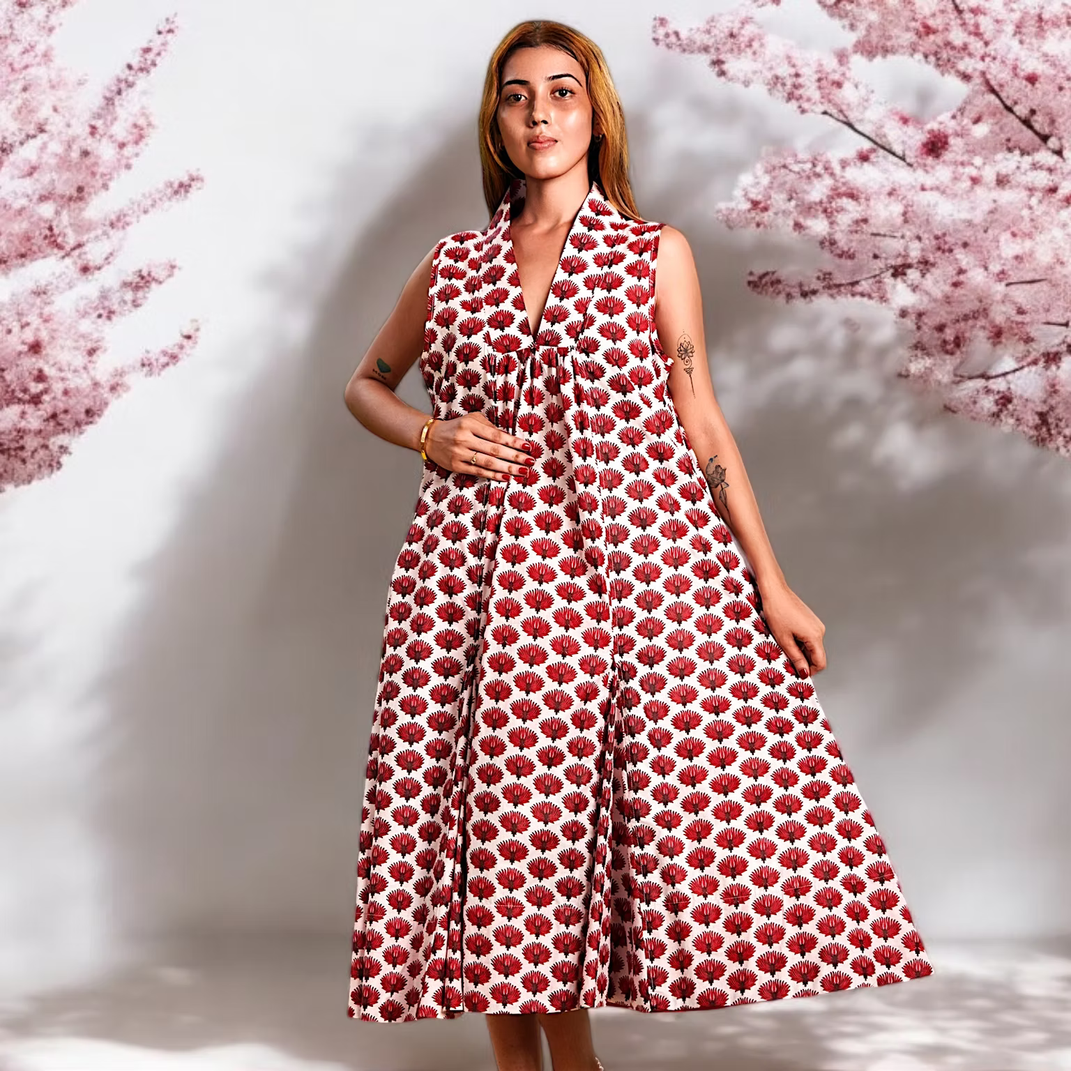 Fallon - Midi length Dress