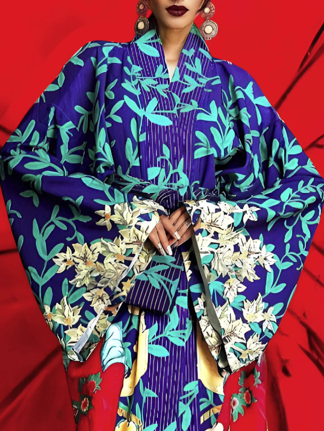 Hana - Wrap Kimono