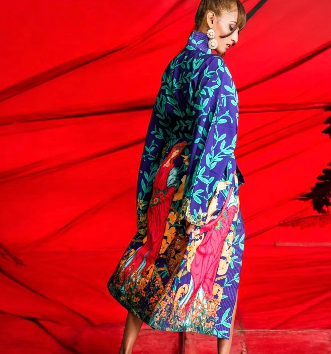 Hana - Wrap Kimono