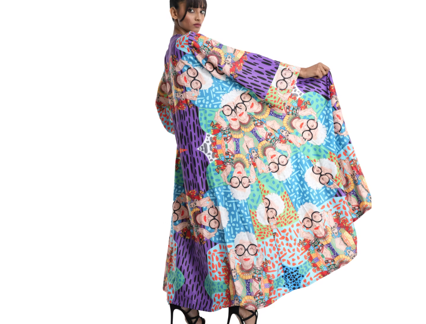 Iris - Wrap Kimono