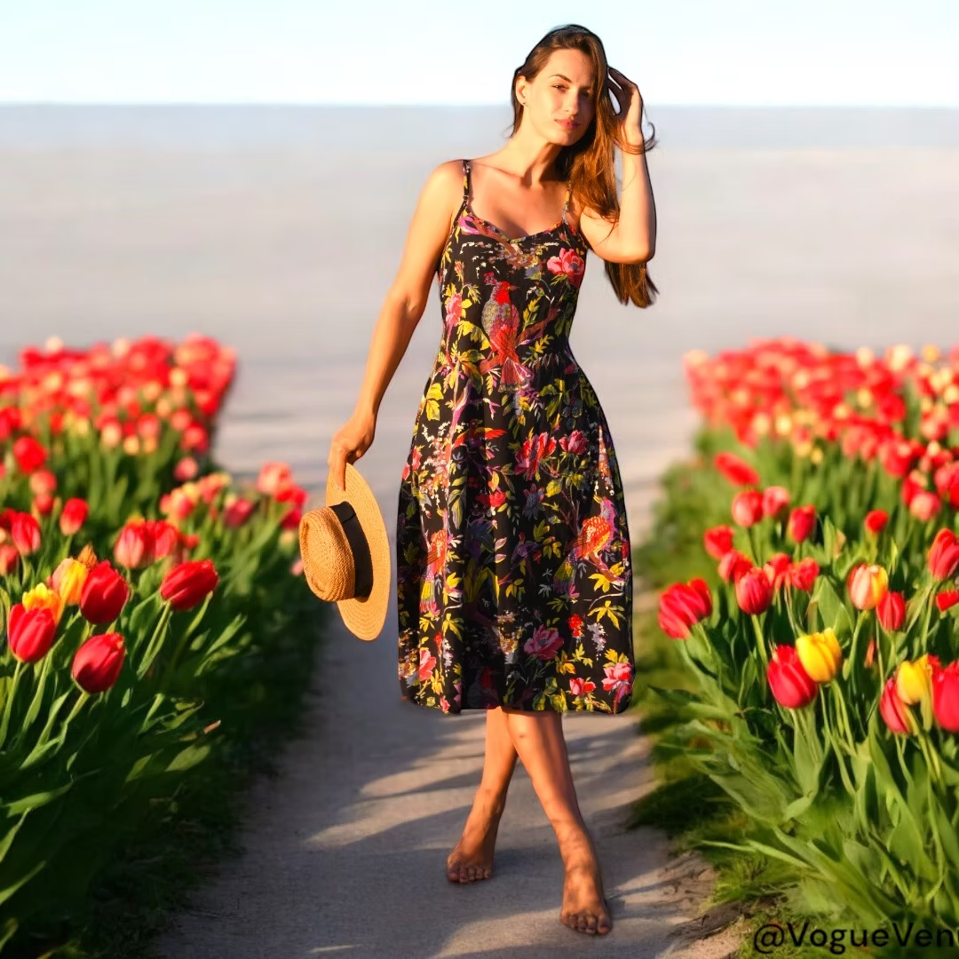 Bey - Midi Length Dress