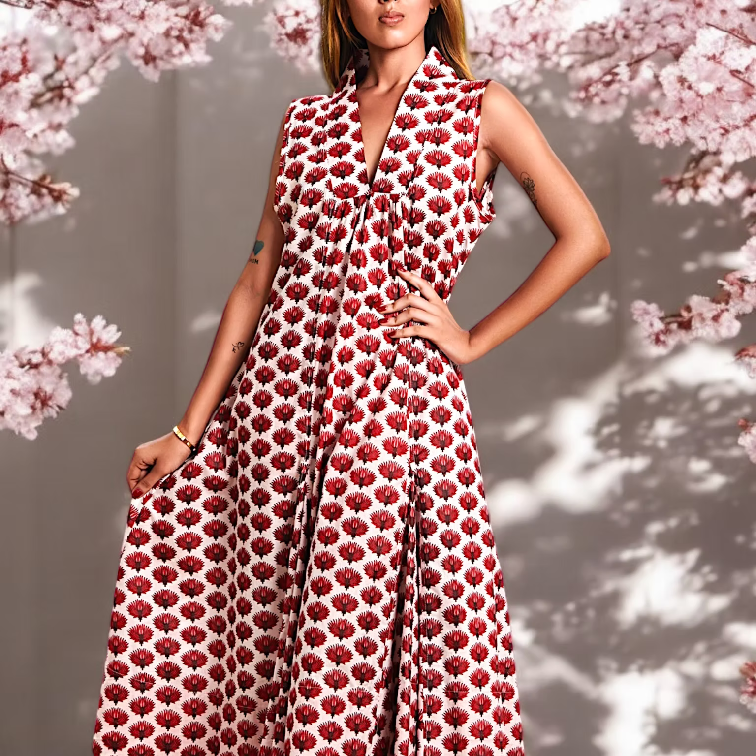 Fallon - Midi length Dress