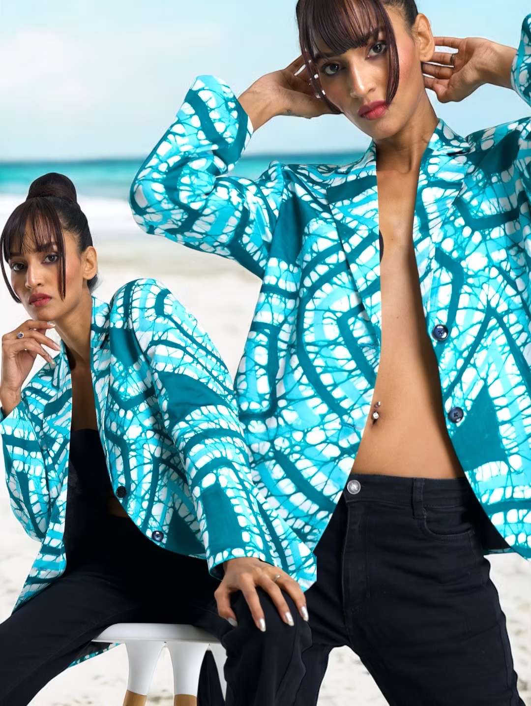 Noah - Batik Blazer