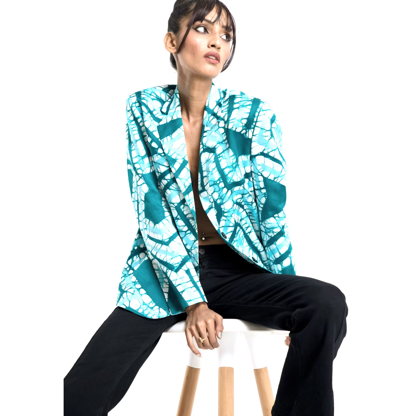 Noah - Batik Blazer